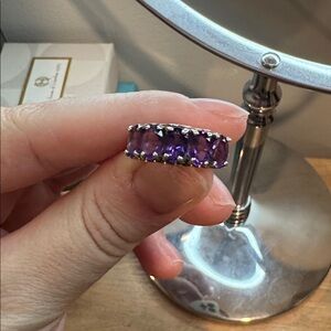 Sterling Silver Amethyst Ring
